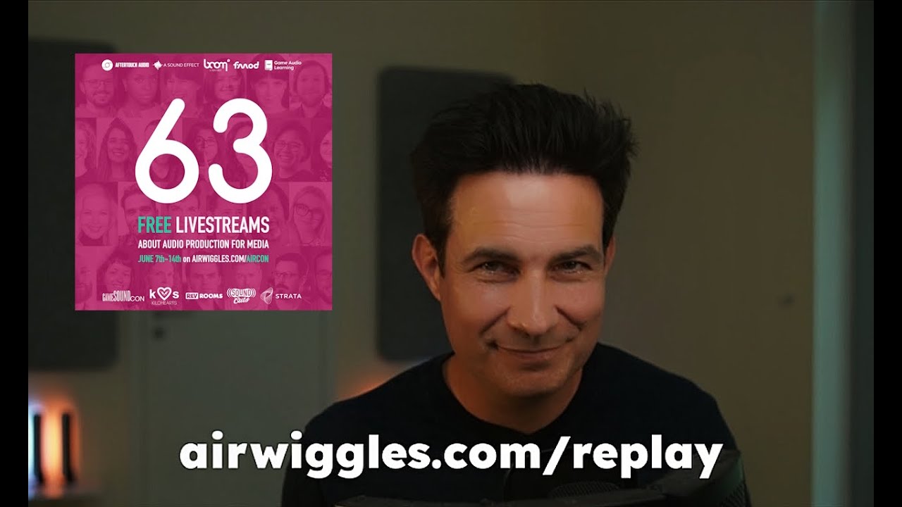 60+ Free Talks on Sound for Games, Film & TV – the AirCon25 replays are here!