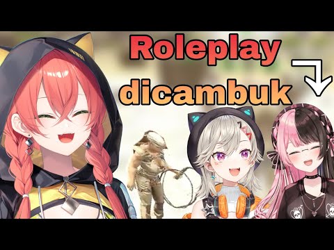 Met & Hinano Roleplay dicambuk (VSPO/VCRARK/Sub Indo)