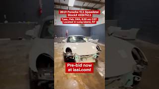 🚨This rare 2019 Porsche 911 Speedster is one (#1206) of just 1,948 ever produced