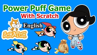 PowerPuff Girls Flying Game with Scratch programming l Scratch Games Keka screenshot 2