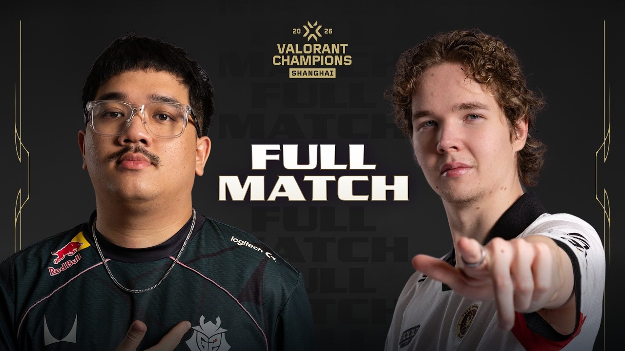 G2 vs. VIT— FULL MATCH — VALORANT Champions Shanghai — Playoffs Stage