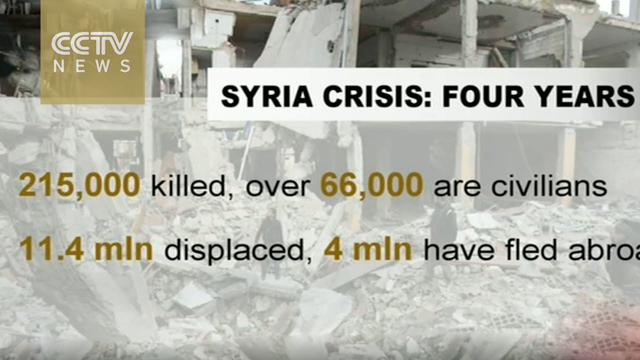 Syria enters fifth year of bloody civil conflict