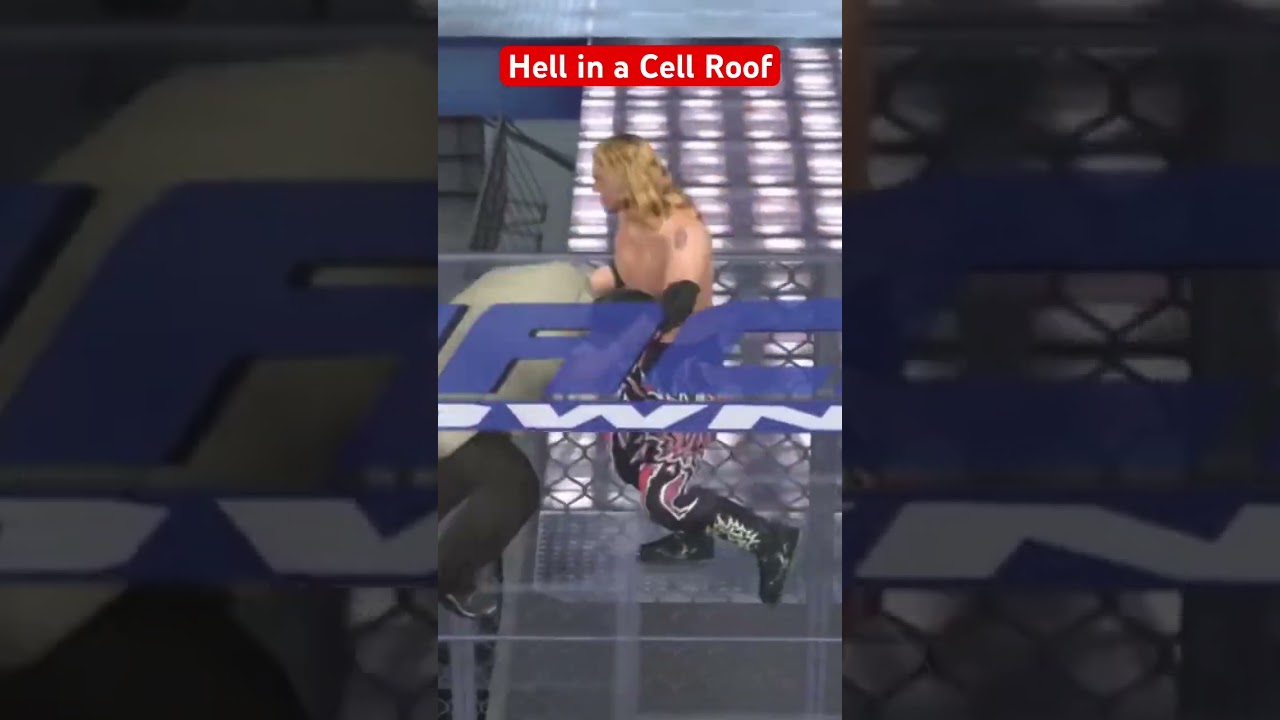 Destroying Hell in a Cell Roof in Every WWE Game!!!