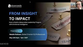 From Insight to Impact - How to Build a Measurable Leadership Program with Emotional Intelligence