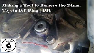 Making a Tool to Remove the 24mm Toyota Diff Plug | DIY