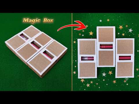So baust du eine magische Box aus Pappe | DIY Zauberkiste | Verblüffender Zaubertrick