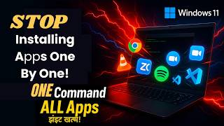 How to Install Apps on Windows 11 With One Command (Easy Guide)
