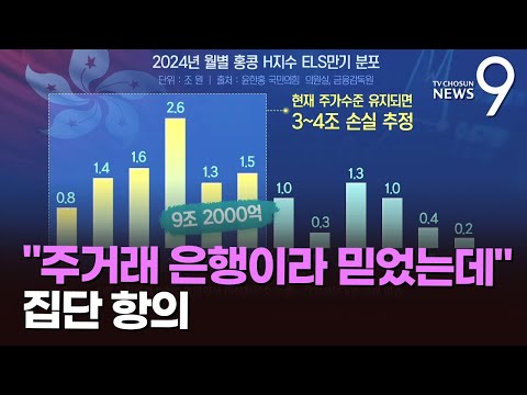 &amp;quot;주거래 은행이라 믿었는데&amp;quot; 홍콩 <strong>ELS</strong> 피해자들 항의 집회…조 단위 손실, 현실로 &amp;#39;성큼&amp;#39;