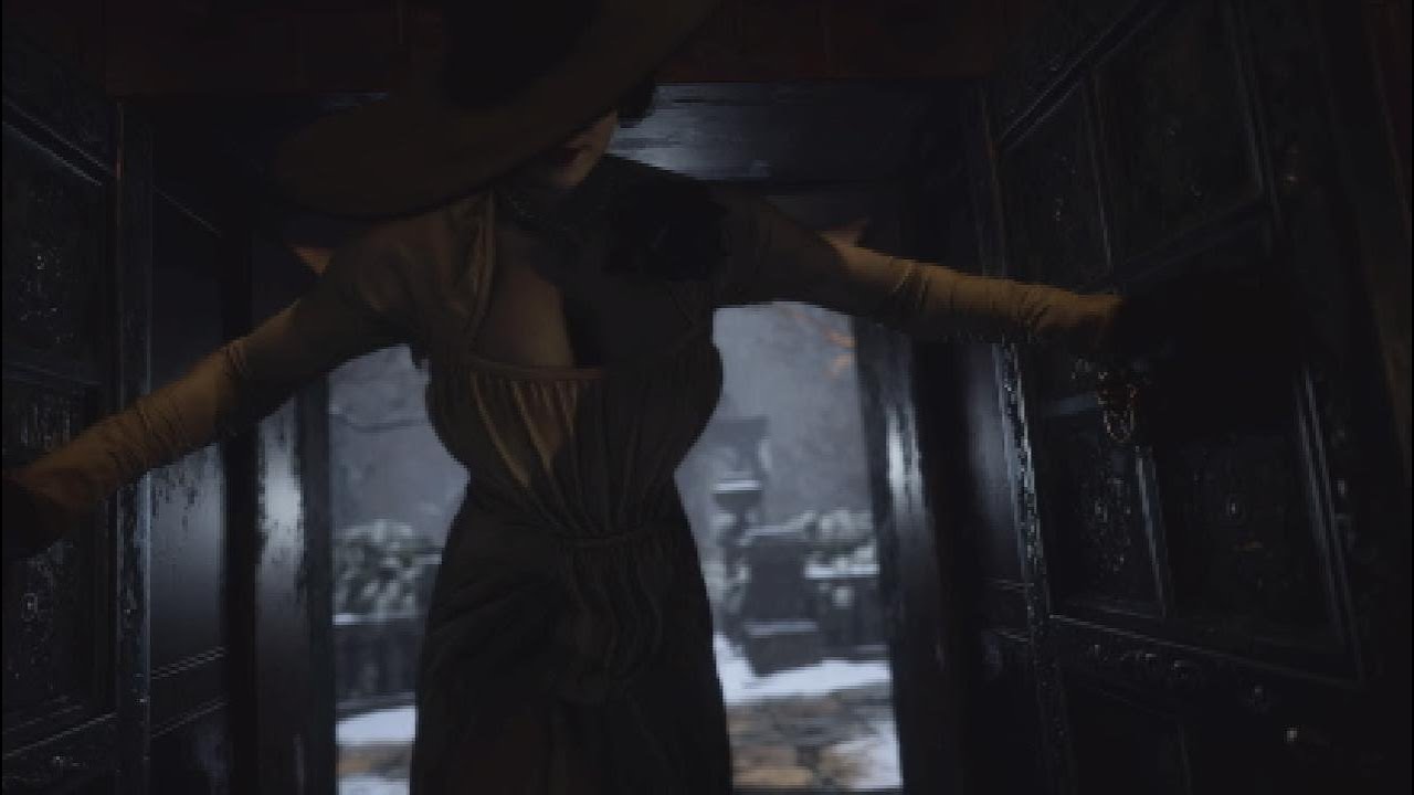 Resident evil tall vampire lady meme