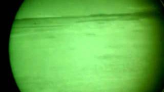 M240B night fire. Our Lt doing work