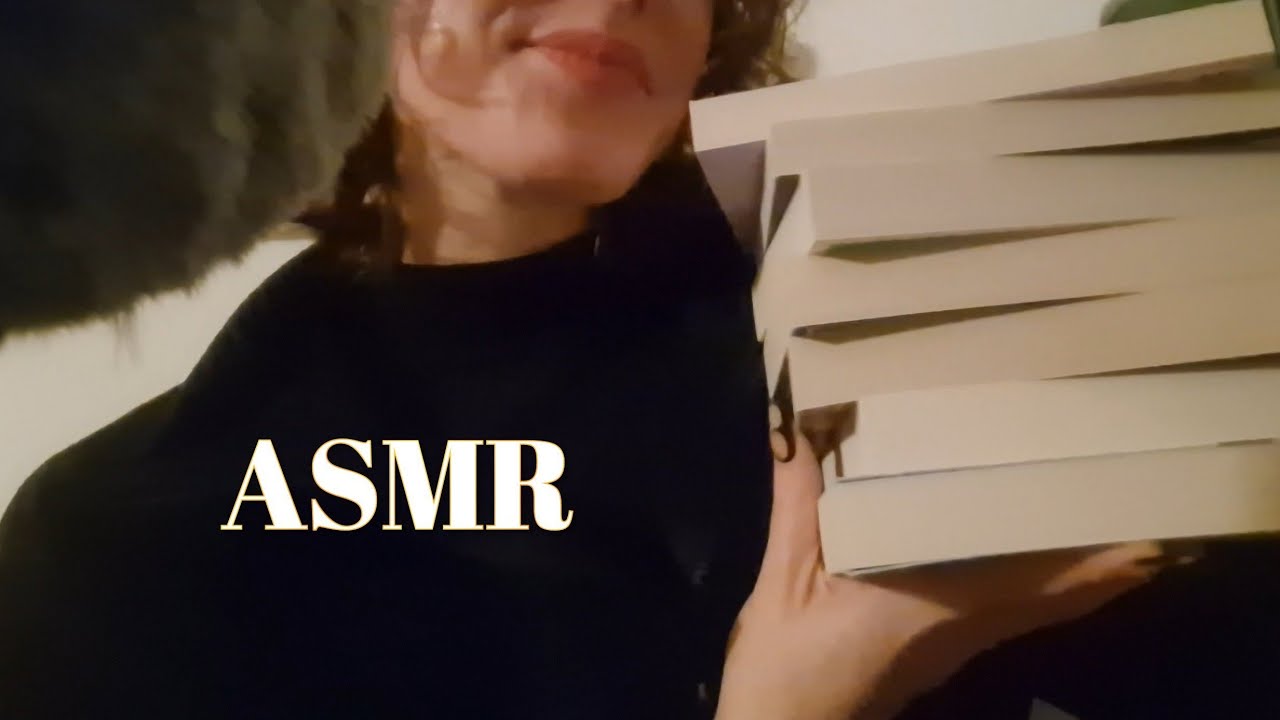 ASMR Book haul🐻| Book Triggers