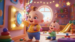 🎵 Oops Button Song | nursery rhymes for kids | Baby Song, Fun Learning &amp; Interactive Play 🔘🎶