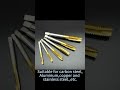 TiN coated spiral point taps-longer tool life.#spiralpointtap #guntap #throughholetap #tappingtool