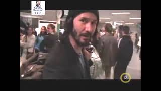2011 Keanu Reeves arrives at Budapest Airport