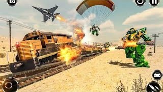 Train Robot shooting War New 3d game 2020 : p#3 : Wali Game : Train Race : Train wala : Android game screenshot 2