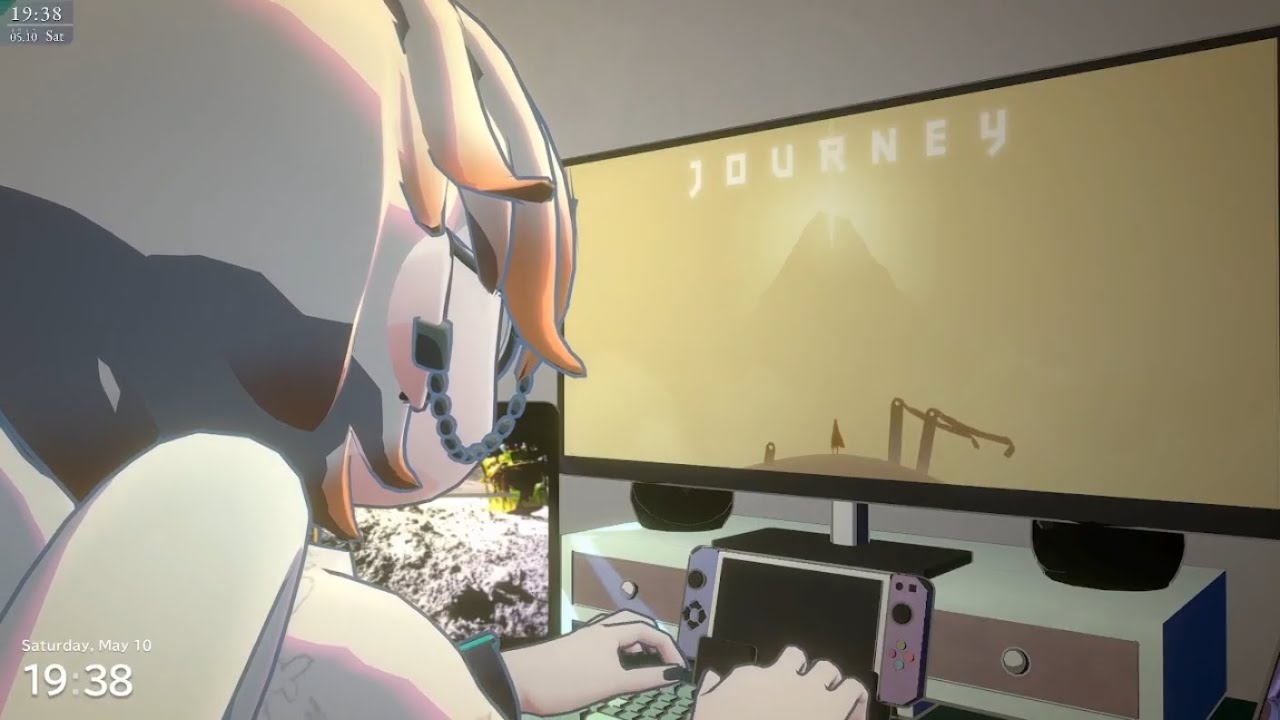 【Journey/風ノ旅ビト】【gogh: Focus with Your Avatar】仮想カメラtest配信【アーカイブ】