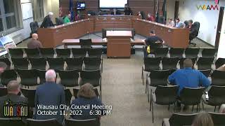 Wausau City Council Meeting - 10/11/22
