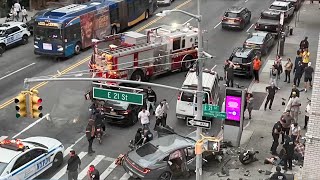 1 killed, 4 hurt after alleged drunk driver plows into pedestrians in NYC | El Minuto (English)