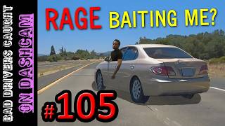He Tried to RAGE BAIT Me | Driving Fails COMPILATION № 105