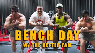 Details BBFS in H-Town | Bench Press with The BETTER Fam Update