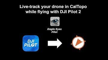 Live track your drone to CalTopo while flying in DJI Pilot 2