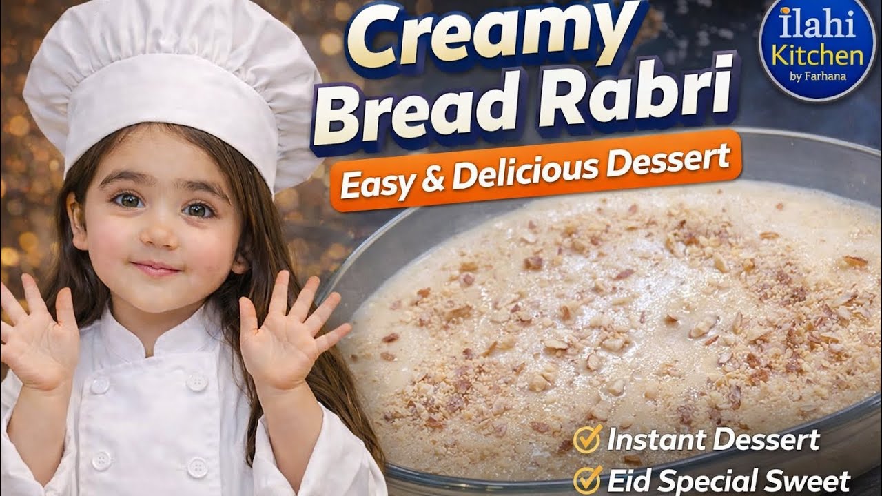 Creamy Bread Rabri | Easy & Delicious DessertEasy Creamy Bread Rabri Recipe | Rich & Delicious Sweet