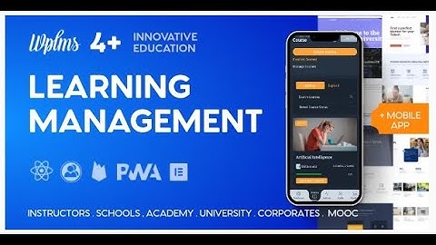 WPLMS Learning Management System for WordPress, WordPress LMS