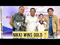 Nikki Wins her 1st Gold in CALABARZON Taekwondo League