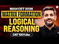 MAH CET 2026 Complete MATRIX FORMATION | LR Made Easy | Saral Nashier (CAT 100%iler)