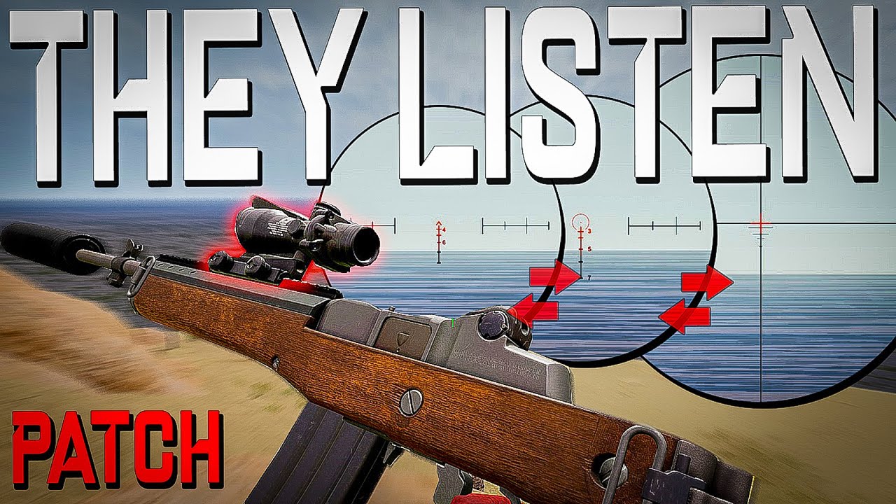 NEW PATCH – THEY ARE LISTENING TO US! – Select 4x reticle, Drive-by NERF, Grip changes & more – PUBG