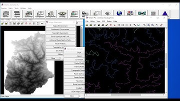 How to process contour generate in Erdas 9.2From DEM (Digital Elevation Model).
