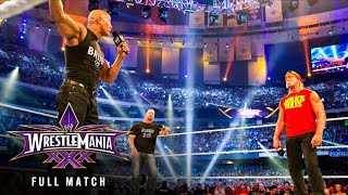 FULL SEGMENT - The Rock, "Stone Cold" Steve Austin and Hulk Hogan kick off WrestleMania 30