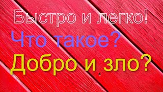 Что такое добро и зло? #Shorts