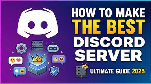 How  to make the best discord server 🔥| Ultimate guide 2025 P1