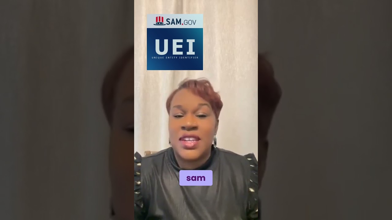 Need help getting your UEI (Unique Entity Identifier) and setting up on sam.gov? Miss Natalie Miller