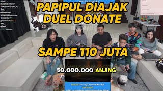 Download Lagu PAPIPUL DIAJAK DUEL DONATE SAMPE 110 JUTA DI MARAPTHON YB @ybrap #marapthon2 #yb #aaaclan MP3