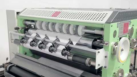 Line O Matic Automatic Reel to Sheet Ruling Flexo Printing Machine