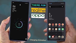 dark Transparent Theme for realme and oppo device ( New charging Animation) screenshot 1