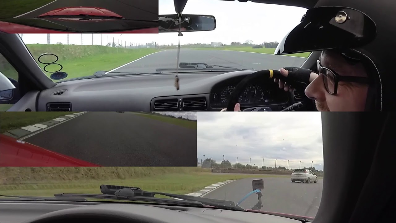 Nissan 100NX - Slick vs Semi slick tyre. Mondello Park - Speedfreaks.