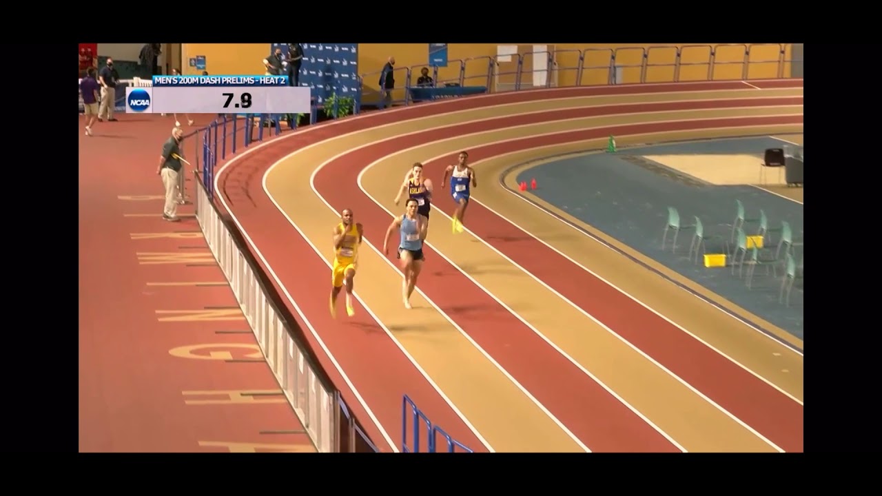 Men's 200m prelims | 2021 NCAA D2 Indoor Track and Field Championships | H2 prelims