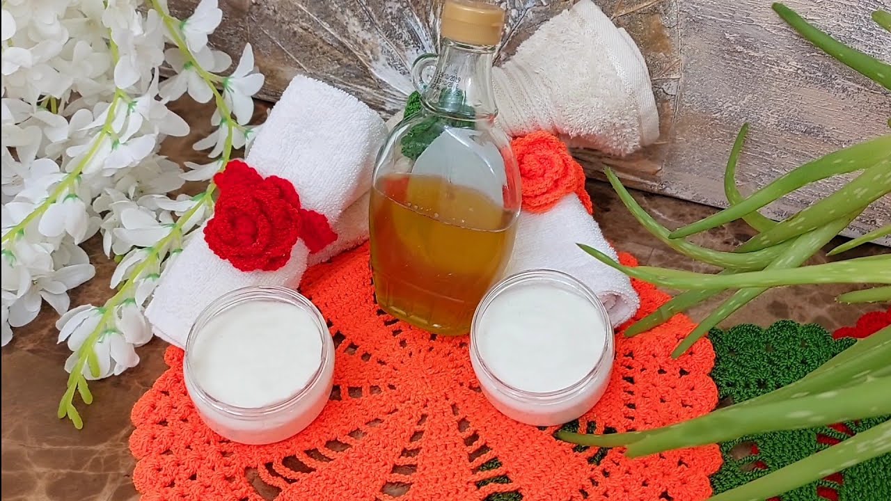 الوعي الصحي (19) طريقة صنع زيت الصبار وكريم للبشرة والشعر مع نسرين التميمي