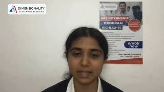 Clinical SAS Course – Complete Overview | Dimensionality Software Services