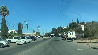 Drive around Lemon Grove San Diego California