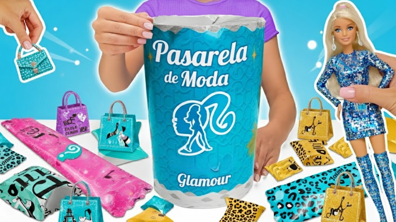 🎀 Desfile de moda y casa sorpresa DIY 💃🏠 ¡Muñecas de papel con estilo! ✂️✨