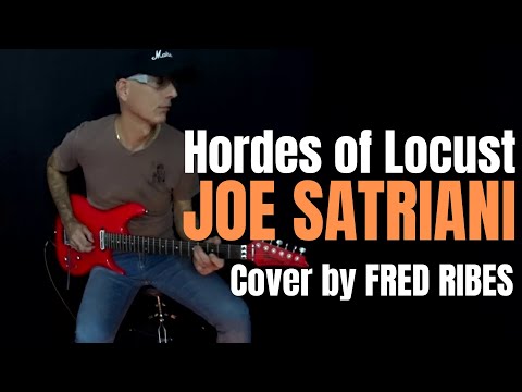 JOE SATRIANI  Hordes of Locust  cover by Fred RIBES  Ibanez JS 2480