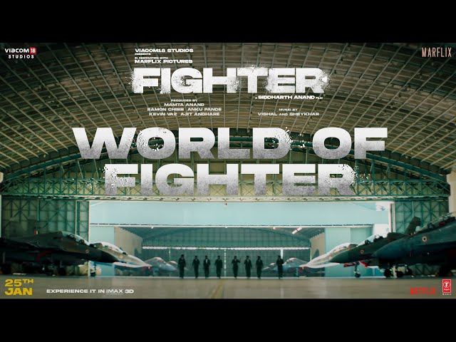 World Of Fighter | Behind The Scenes | Fighter | Film By Siddharth Anand | In Cinemas On 25th Jan class=