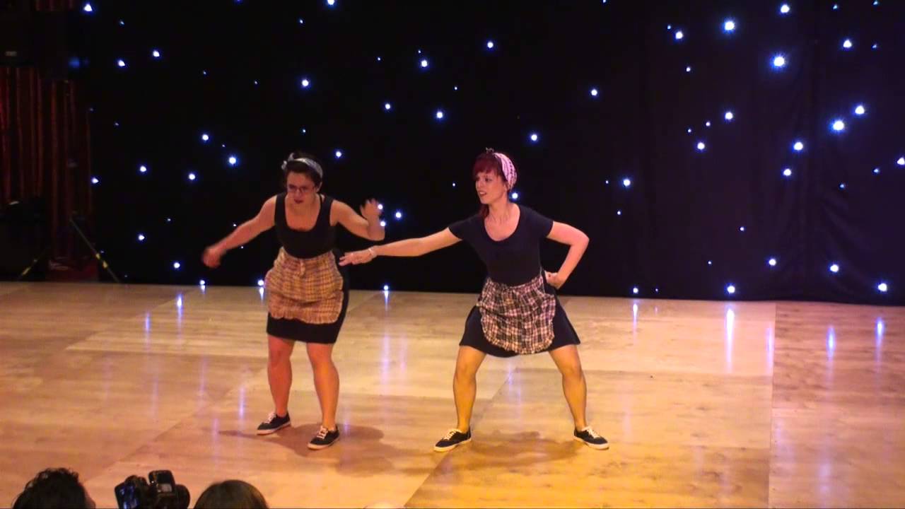 ESDC 2013 - Open Swing Showcase - Coralie Bazinet & Emilie Lesage (Canada)