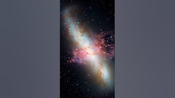 Nebula Behind Galaxy In Deep Outer Space In Action #space #spaceart #spacemusic