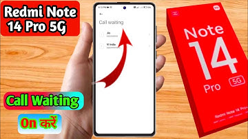 redmi note 14 pro 5g call waiting setting | redmi note 14 pro 5g me call waiting kaise kare