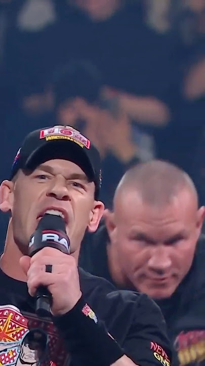 Randy Orton JUST RKO’d John Cena 😱😱😱 #RawAfterMania #WWERaw